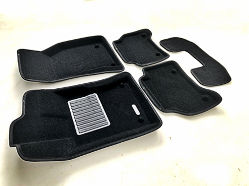 Коврики салона для JAGUAR XE (2016-) Euromat 3D Business черные. Арт. EMC3D-002752