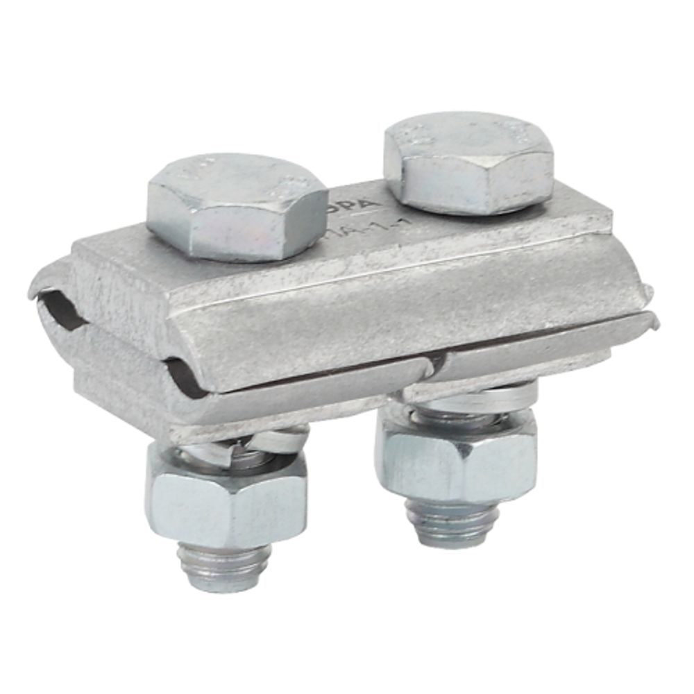 Зажим ЭРА PA-1-1 плашечный 2 болта 5,1-9,0 мм2 | Арматура для СИП