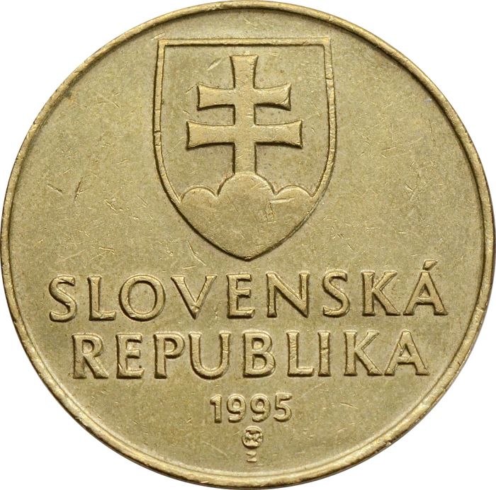 10 крон 1995 Словакия