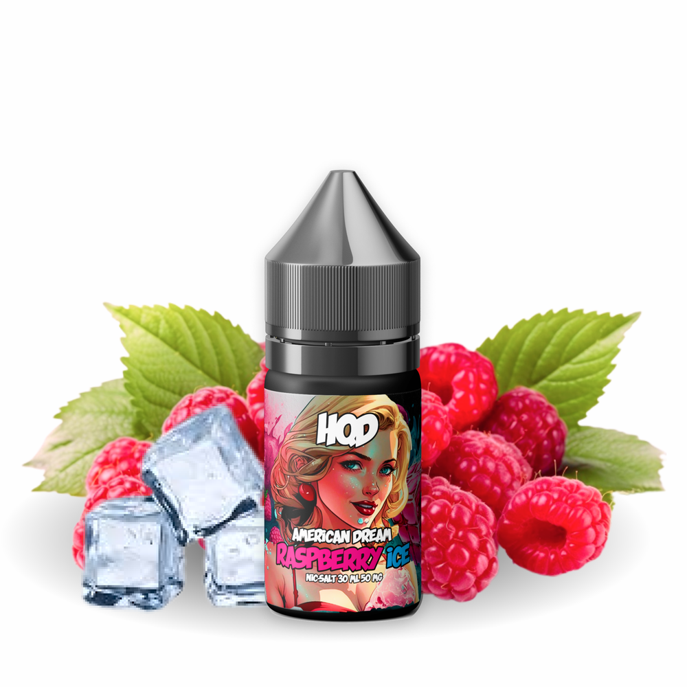 HQD American Dream - Raspberry Ice (5% nic)