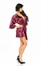 Summer peignoir Burgundy