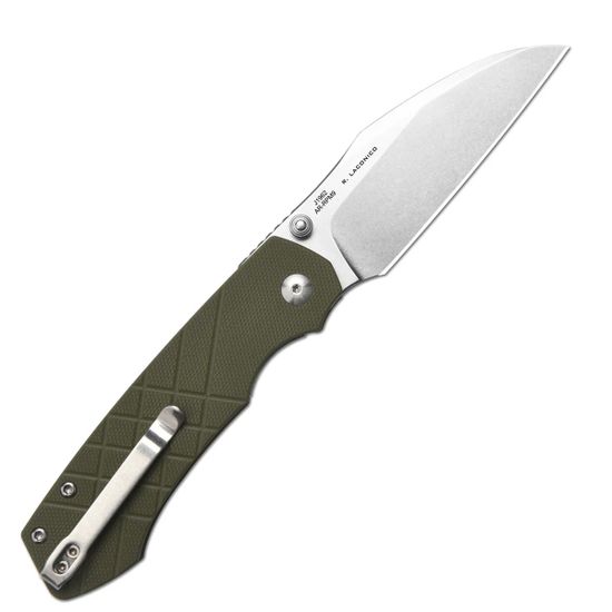 Нож CJRB J1962-GN Kestrel клинок из стали AR-RPM9, рукоять G-10