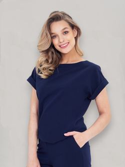 Блуза медицинская женская | Бл-1019 либерти люкс