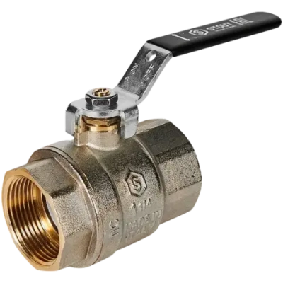 Кран шаровой STOUT полнопроходной 1 1/4" внутренняя-внутренняя (рычаг)