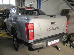 Фаркоп под квадрат для Isuzu D-Max, c 2012-, Бизон.FA 0996-E