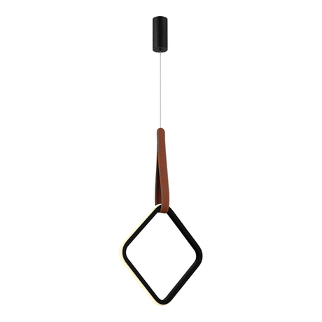 Светильник подвесной ST-Luce Черный, Терракотовый LED 1*12W SHAPE sl6131.423.12