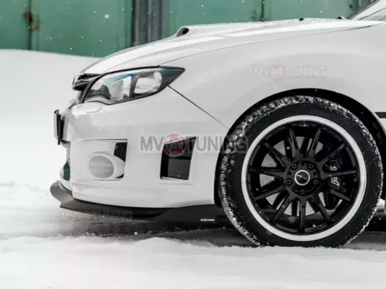 Сплиттер переднего бампера Subaru Impreza  III GE AND GH FACELIFT AND GR FRONT WRX III GENERATION