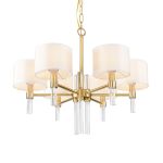 Люстра 8009P-6 gold