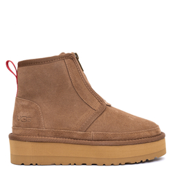 UGG Neumel Platform Zip Chestnut