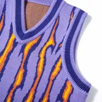 Жилет вязаный YMKASHIX Hellcome Фиолетовый