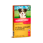 Адвантикс для собак 10-25 кг упаковка (4 пипетки)