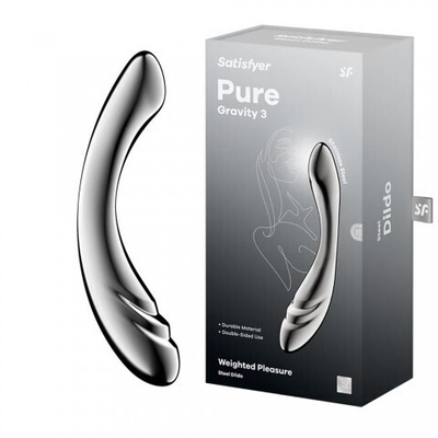Двусторонний фаллоимитатор Satisfyer Pure Gravity 3 (21*4)