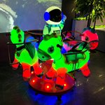 Аттракцион карусель "Космические пони"