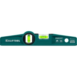 Магнитный литой уровень KRAFTOOL Procast 250 мм 34717-025
