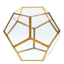 GAEM Ваза для искусственных цветов, L18 W18 H16 см