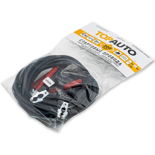 Провода прикуривателя /300 А/ 2 м в пакете  ЗавоДила  (TOP AUTO)