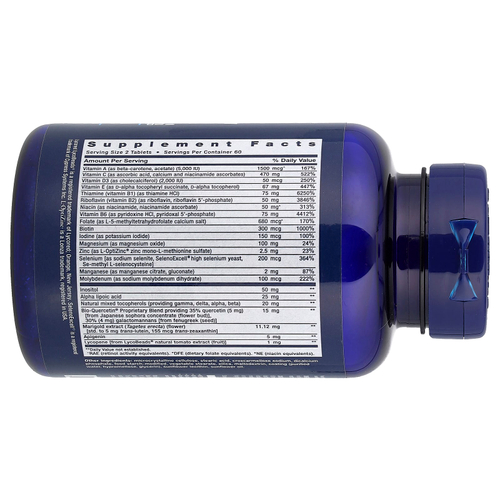 Life Extension, мультивитамины для приема дважды в день, версия 2, 120 таблеток