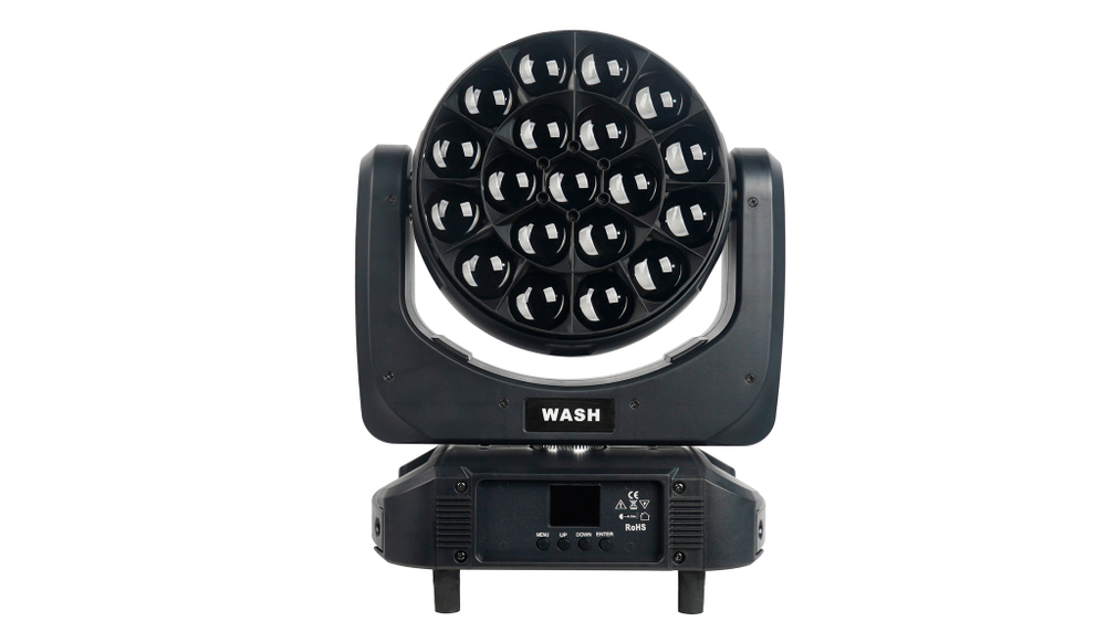 Голова полного вращения 19x20W Wash Zoom Moving Head