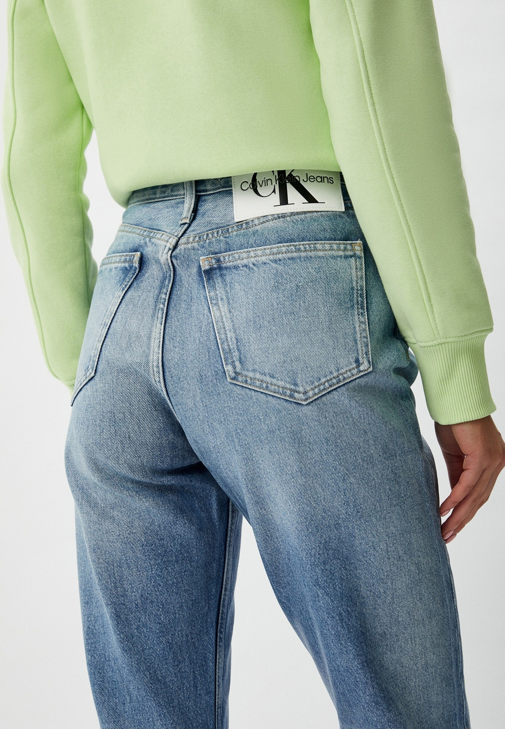 Джинсы Straight женские CALVIN KLEIN JEANS