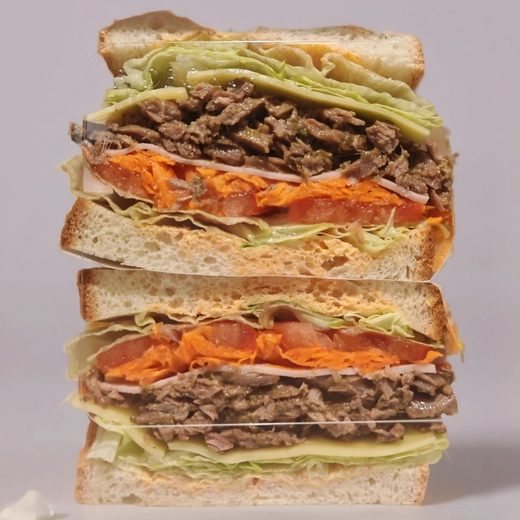 Сэндвич с говядиной по-корейски