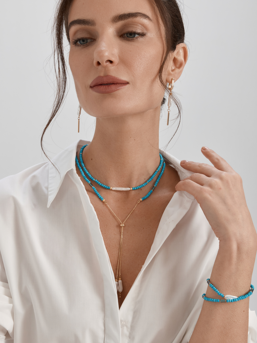 91003548 Браслет Selena Pearls