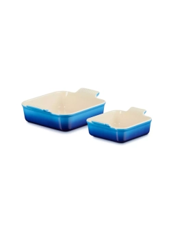 Le Creuset - Набор квадратных форм 20+13 см для лазурной выпечки. / артикул   79094002200080  / GTIN 843251176748