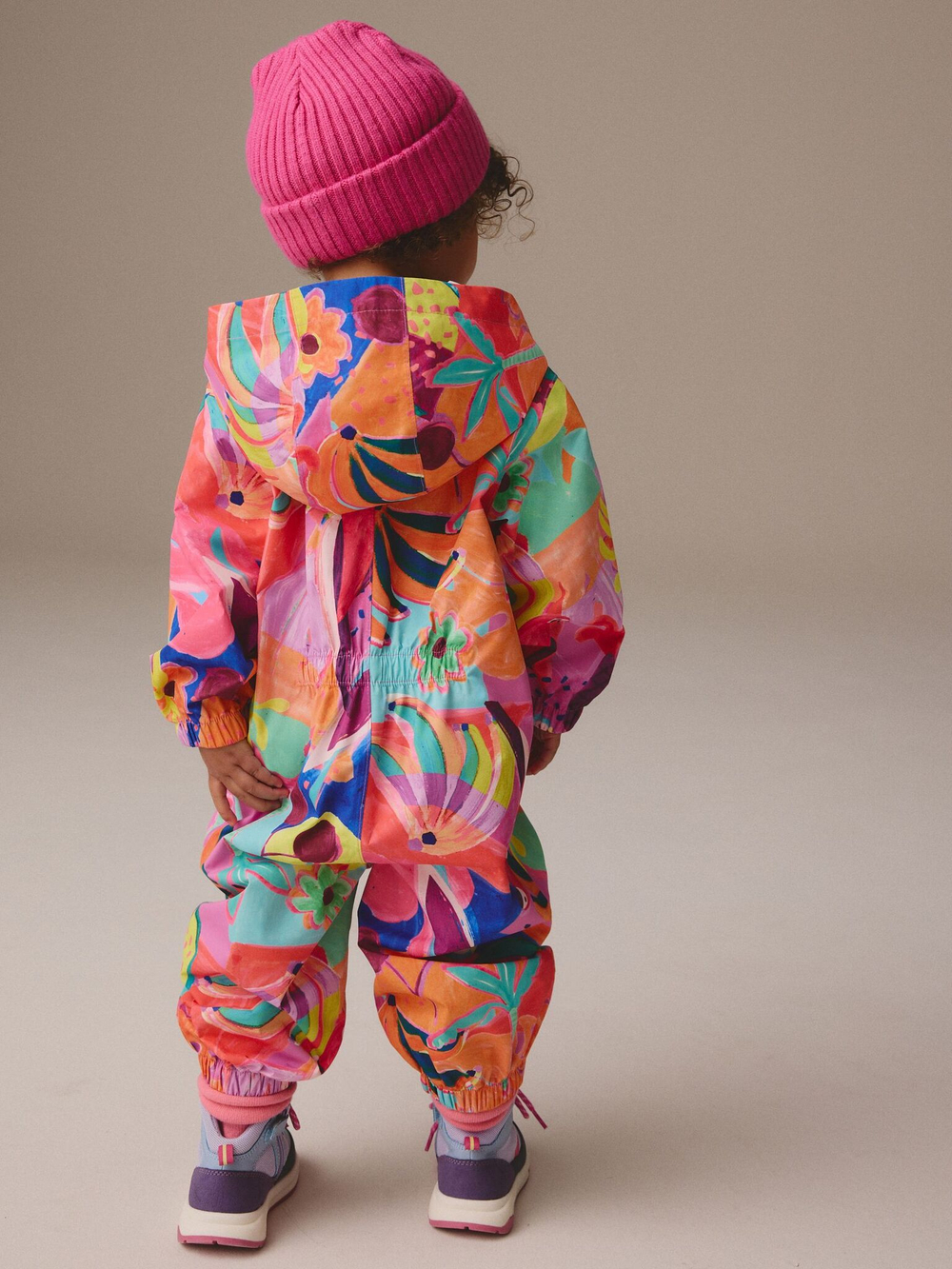 Комбинезон непромокаемый для девочки Next E25-117, Розовый