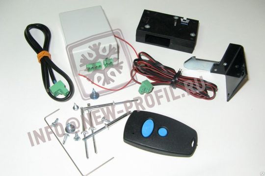 Электронный замок накладной (универсальный) для однодверных торговых холодильников Inter