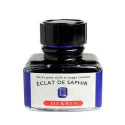 Чернила во флаконе Herbin 30 мл Eclat de saphir Синий Сапфир (13016T)