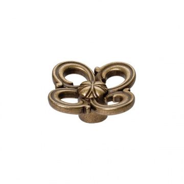 Ручка-кнопка, отделка бронза античная "Флоренция"