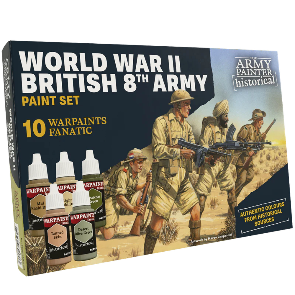 Historical Paint Set: WWII British 8th Army