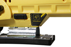 Электролобзик Hanskonner HJS0811LPE, 860 Вт желтый/черный