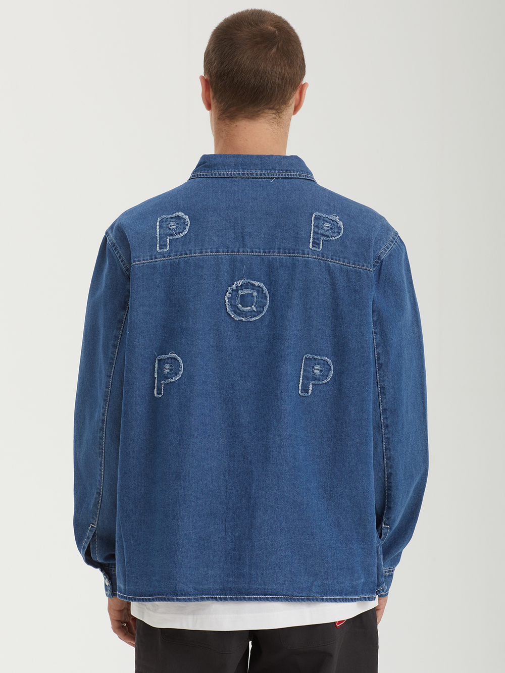 Мужская Рубашка Applique Logo