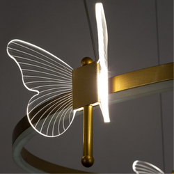 Подвесной светильник Arte Lamp A2187LM-3GO