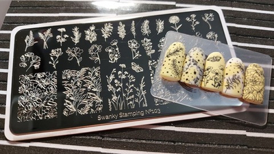 Swanky Stamping Пластина для стемпинга 103
