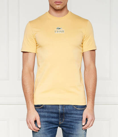 Футболка Lacoste - желтый(TH1147)