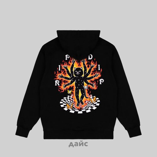 Толстовка мужская Ripndip Illusion Jerm Hoodie артикул:RND10225 - купить в магазине Дайс