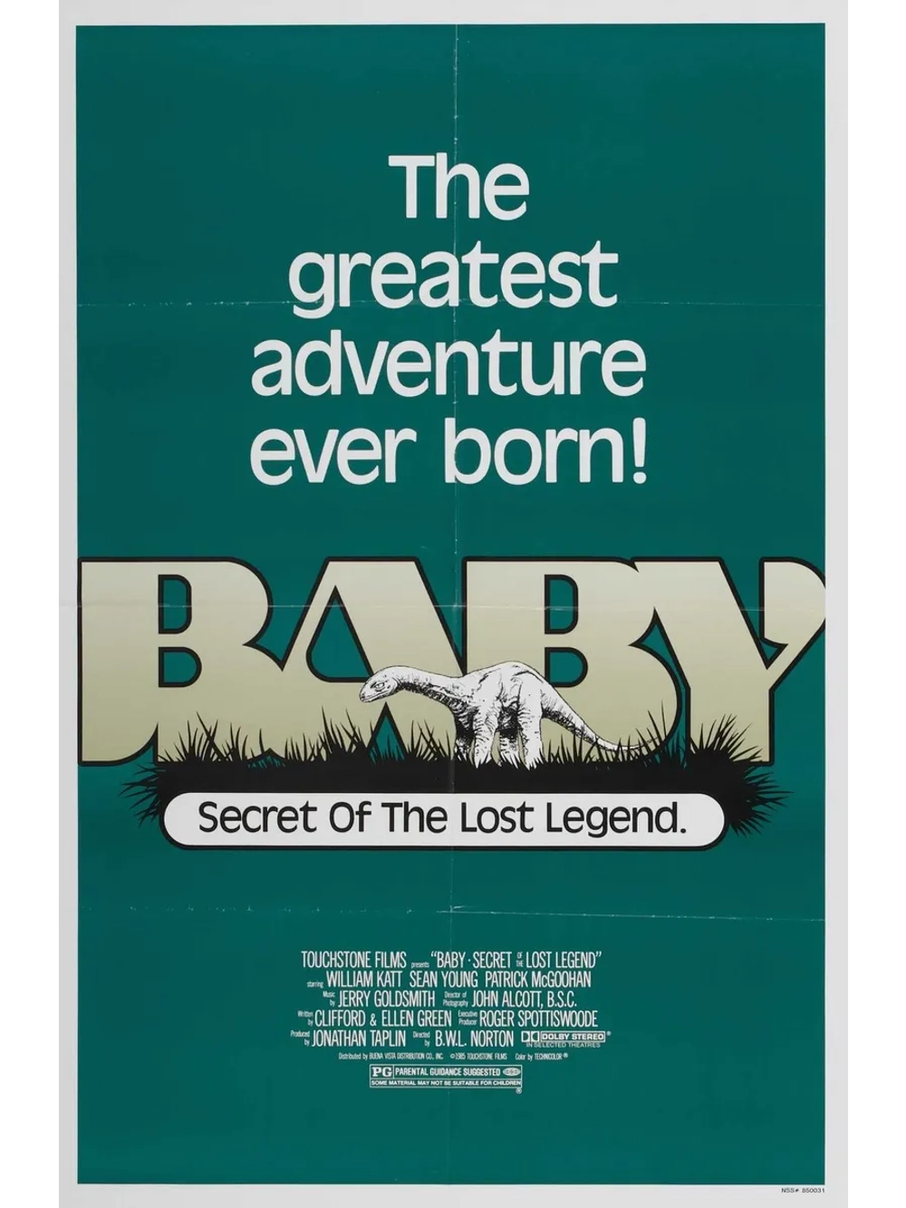 Динозавр: Тайна затерянного мира (1985) (DVD-R)