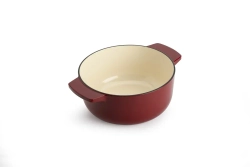 KitchenAid Чугунная кастрюля 22 см 3,3 л красная