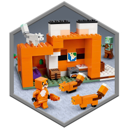 LEGO Minecraft — Среда обитания лисиц 21178 / артикул   21178  / GTIN 5702017155791