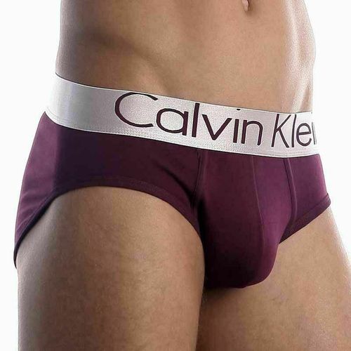 Мужские трусы брифы Calvin Klein Brief Steel Purple