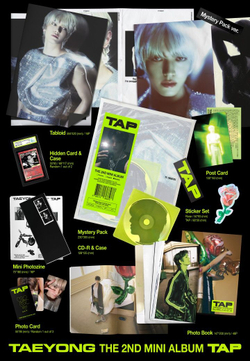 Альбом TAEYONG - TAP 2nd Mini Album MYSTERY PACK Version