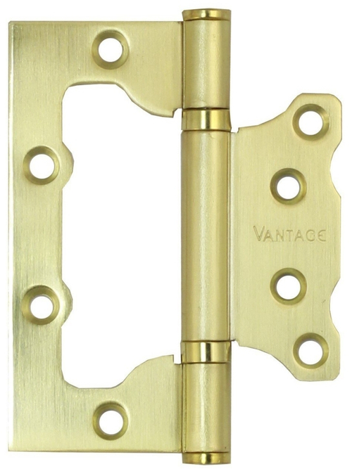 Петля без врезки B2-SB 125x7 5 x2.5 ( мат. золото)