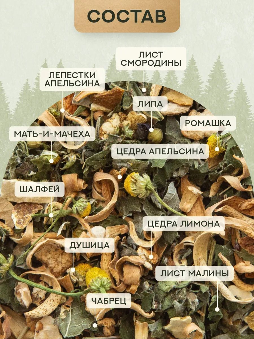 Набор для заваривания чая (Алтайский товар)