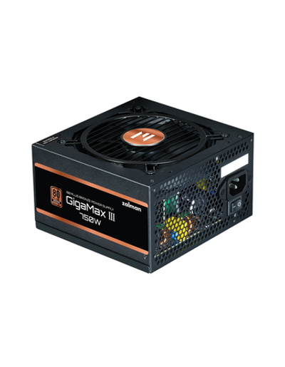 Zalman ZM750-GV3, 750W, ATX12V v3.0, Gen 5.0, APFC, 12cm Fan, 80+ Bronze, Retail