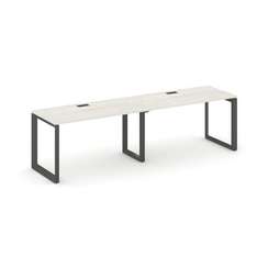 Style Project Рабочая станция односторонняя SN-59O.ORS-024 Дуб Наварра/Металл Антрацит/Черный Заглуш