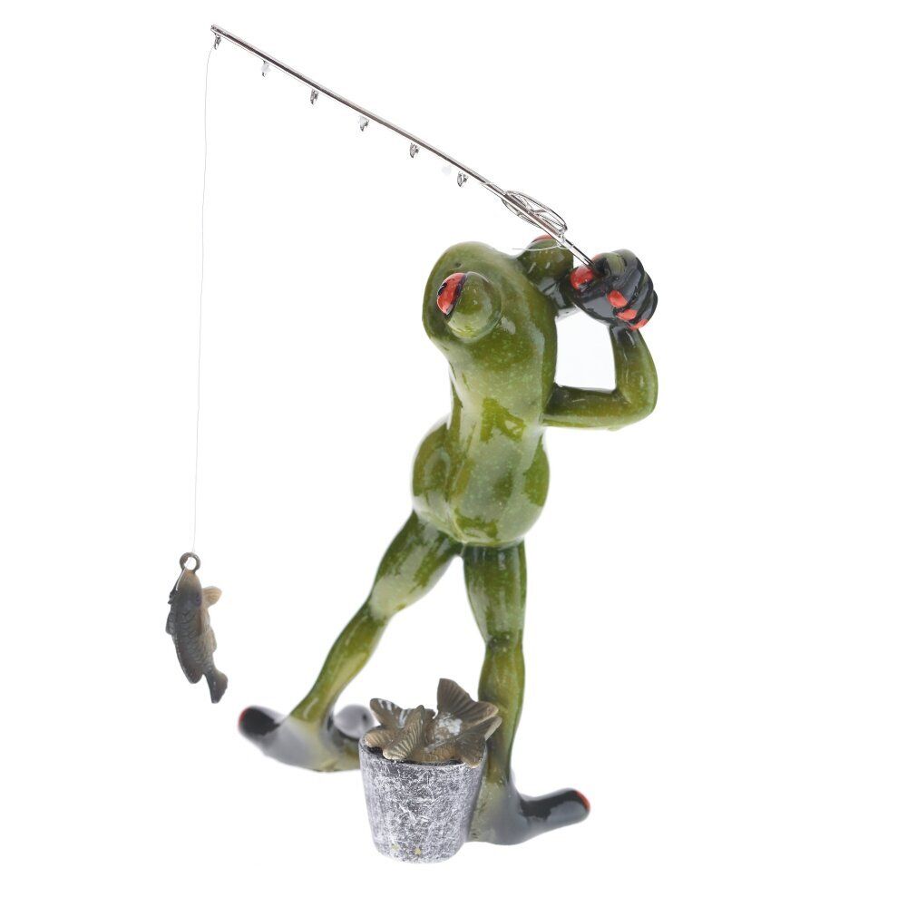 GAEM Фигурка декоративная "Лягушка", L13 W10 H20 см