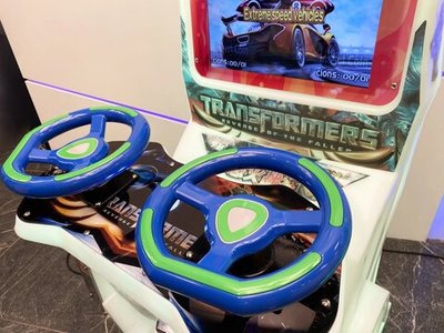 Детский автомат гонка для двоих «Transformers»