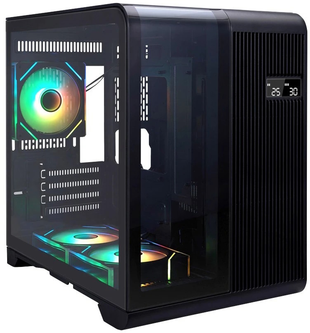 Корпус mATX 1STPLAYER RT5-BK-2FC7R-1FC7