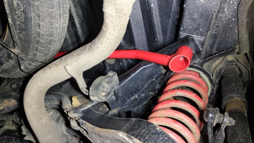 Распорка задняя нижняя сзади Mitsubishi Delica D5 дорестайлинг (ПОД ЗАКАЗ)